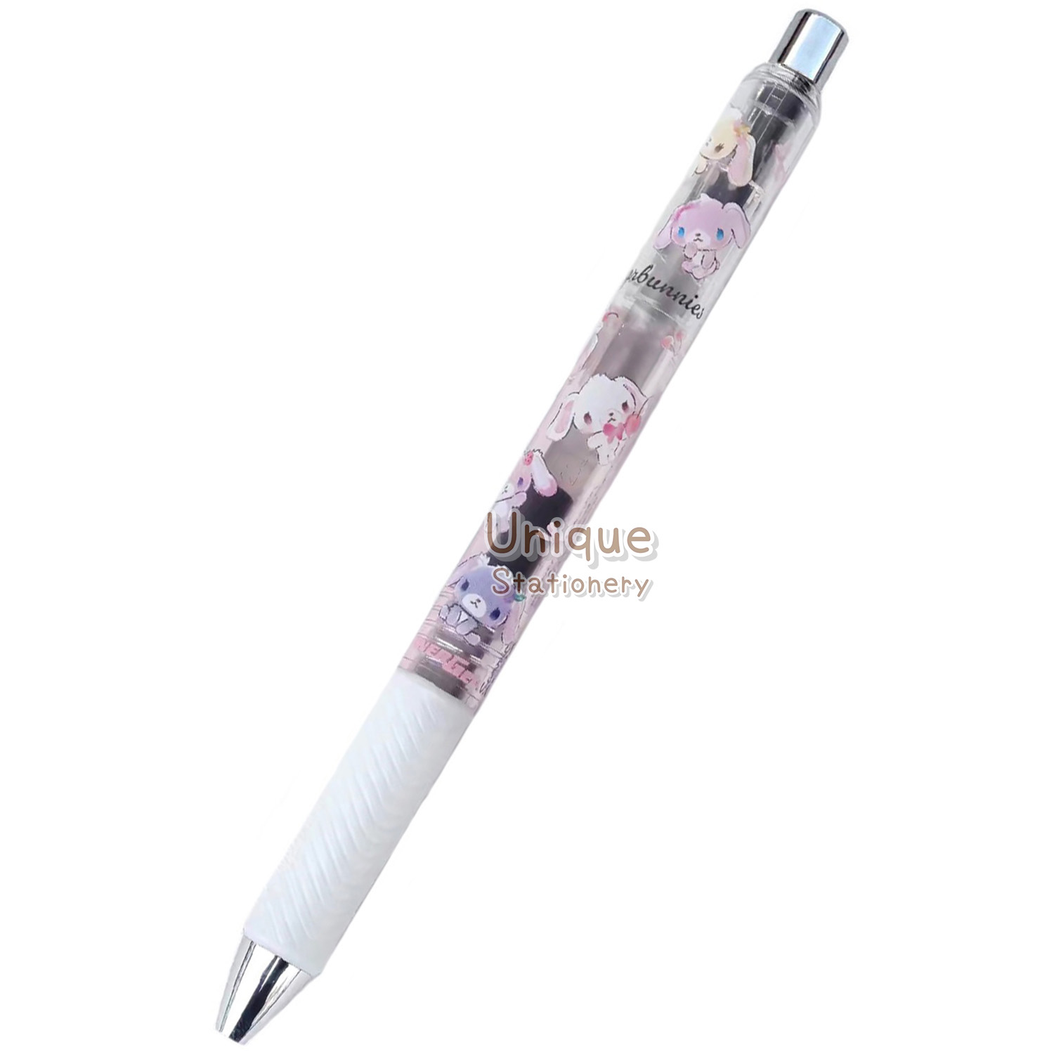 現貨｜Sanrio Sugarbunnies 日本製 Pentel EnerGel 0.5mm 黑色 啫喱筆 (CR140471)
