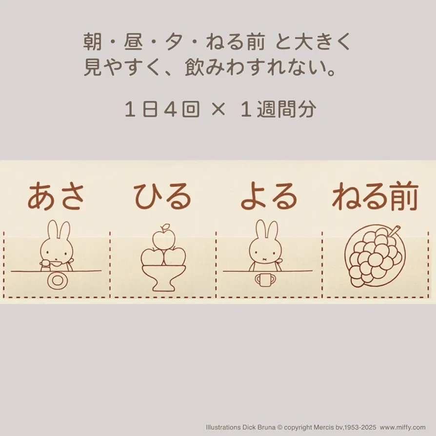 預購 miffy 藥物 提醒掛曆