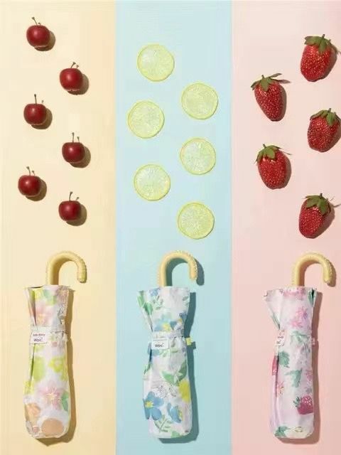 日本Wpc X Sanrio 遮光UV CUT雨晴兼用折疊傘 -1把 現貨 - 1