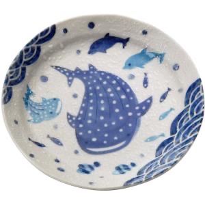 波間の甚兵衛皿sam1004