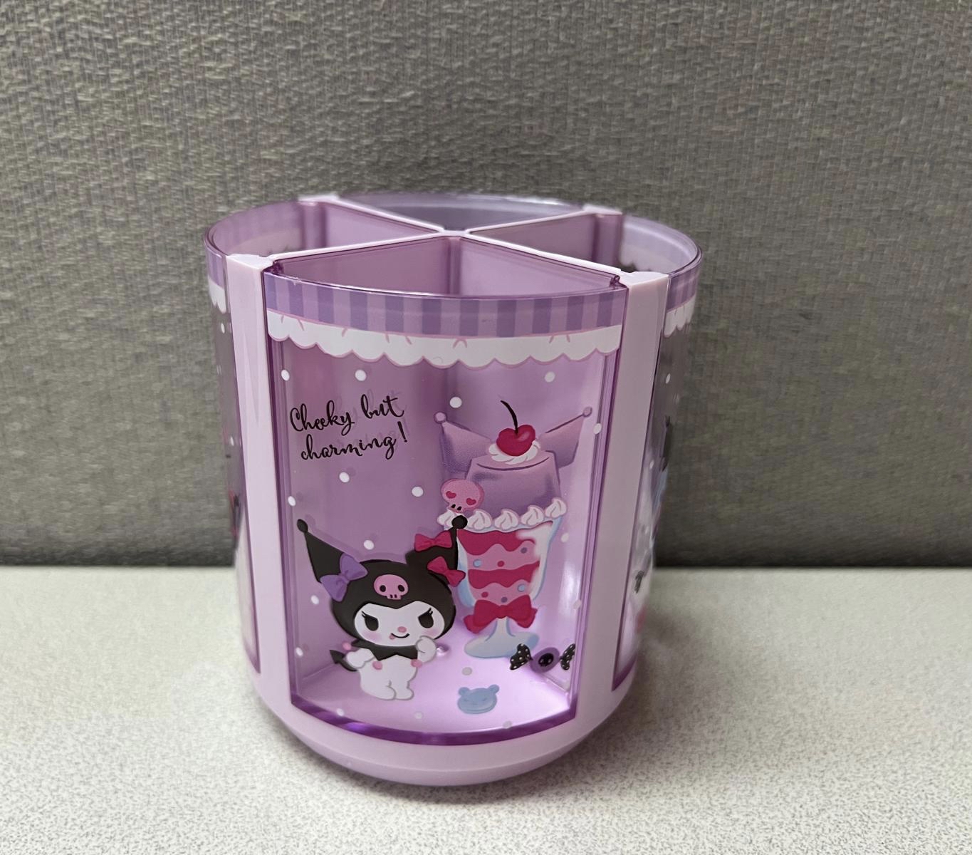 🎌日本直送🎌 Sanrio 卡通 4格旋轉筆筒（$89