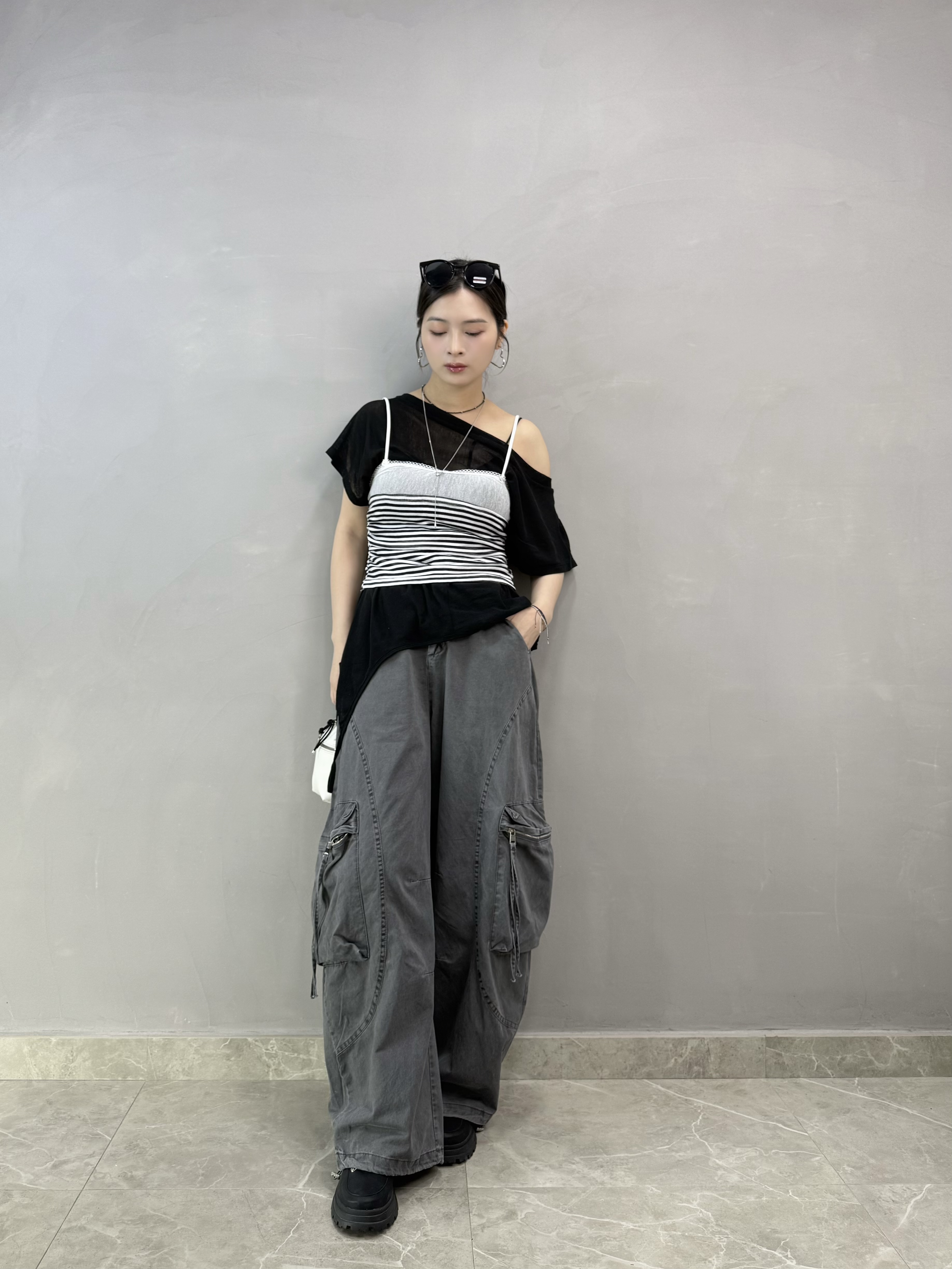 S71 設計感網tee