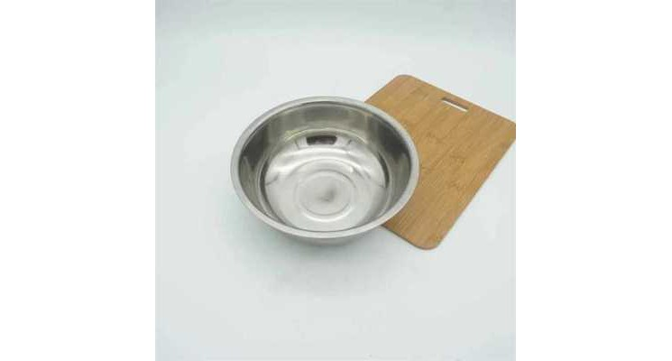 k77175 钢碗 24cm汤盘 金鷹  px