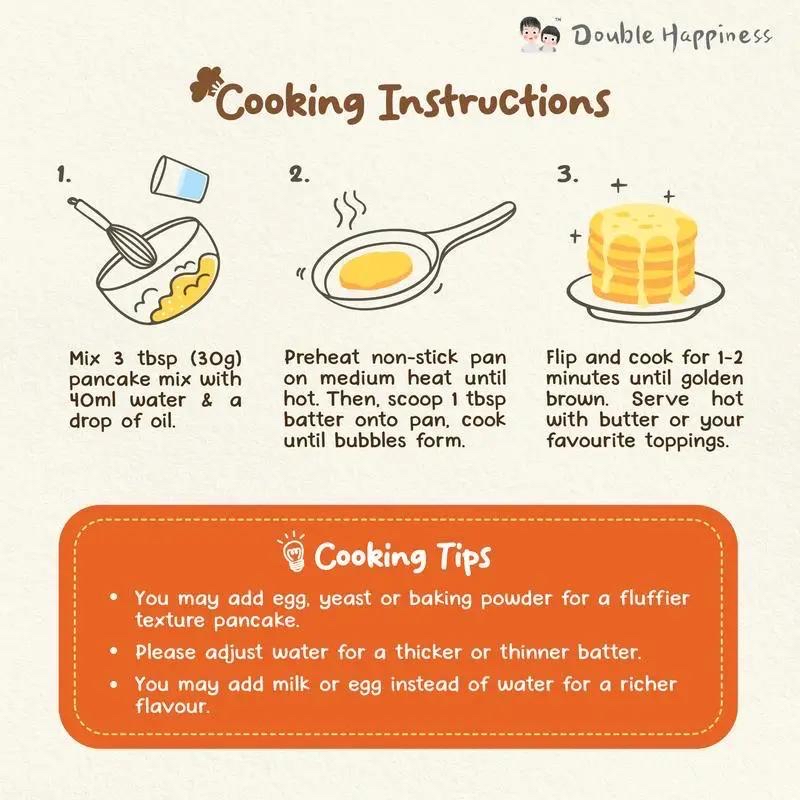 Double Happiness 鬆餅預拌粉   