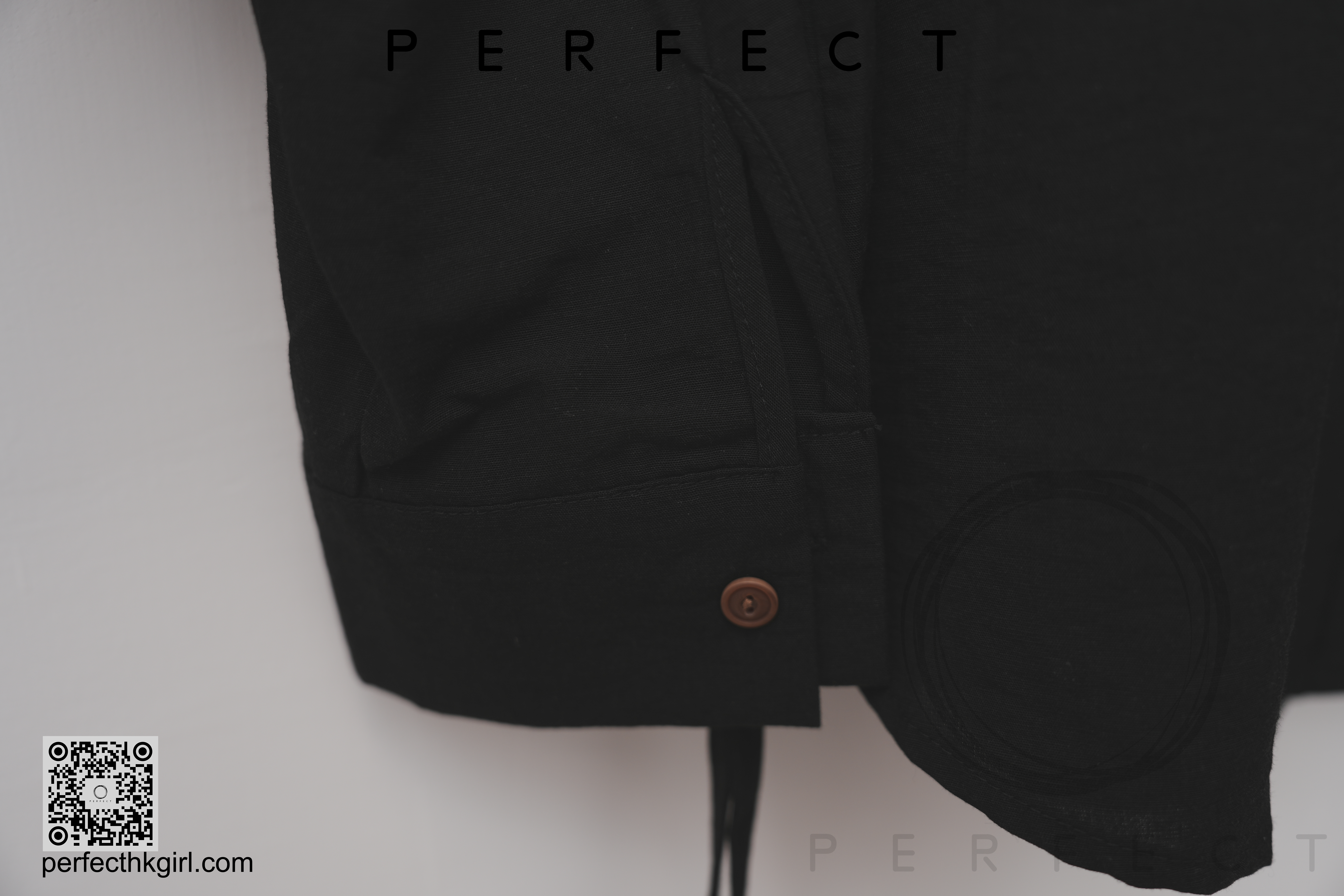 T0045_免皺文青裇衫（顯瘦黑色）