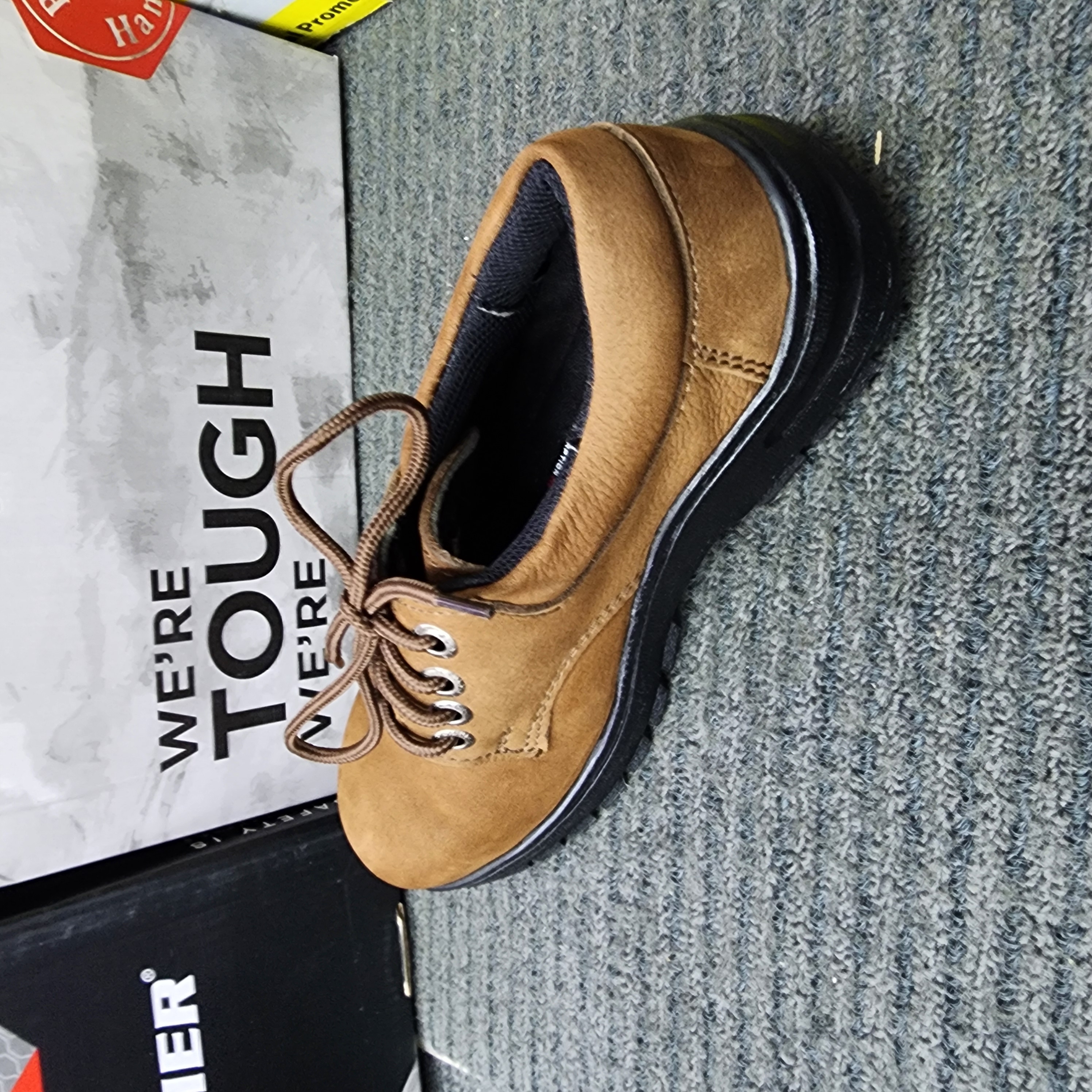 Black Hammer 2000 Series Low cut Lace up Safety Shoes BH2881 Kasut Keselamatan