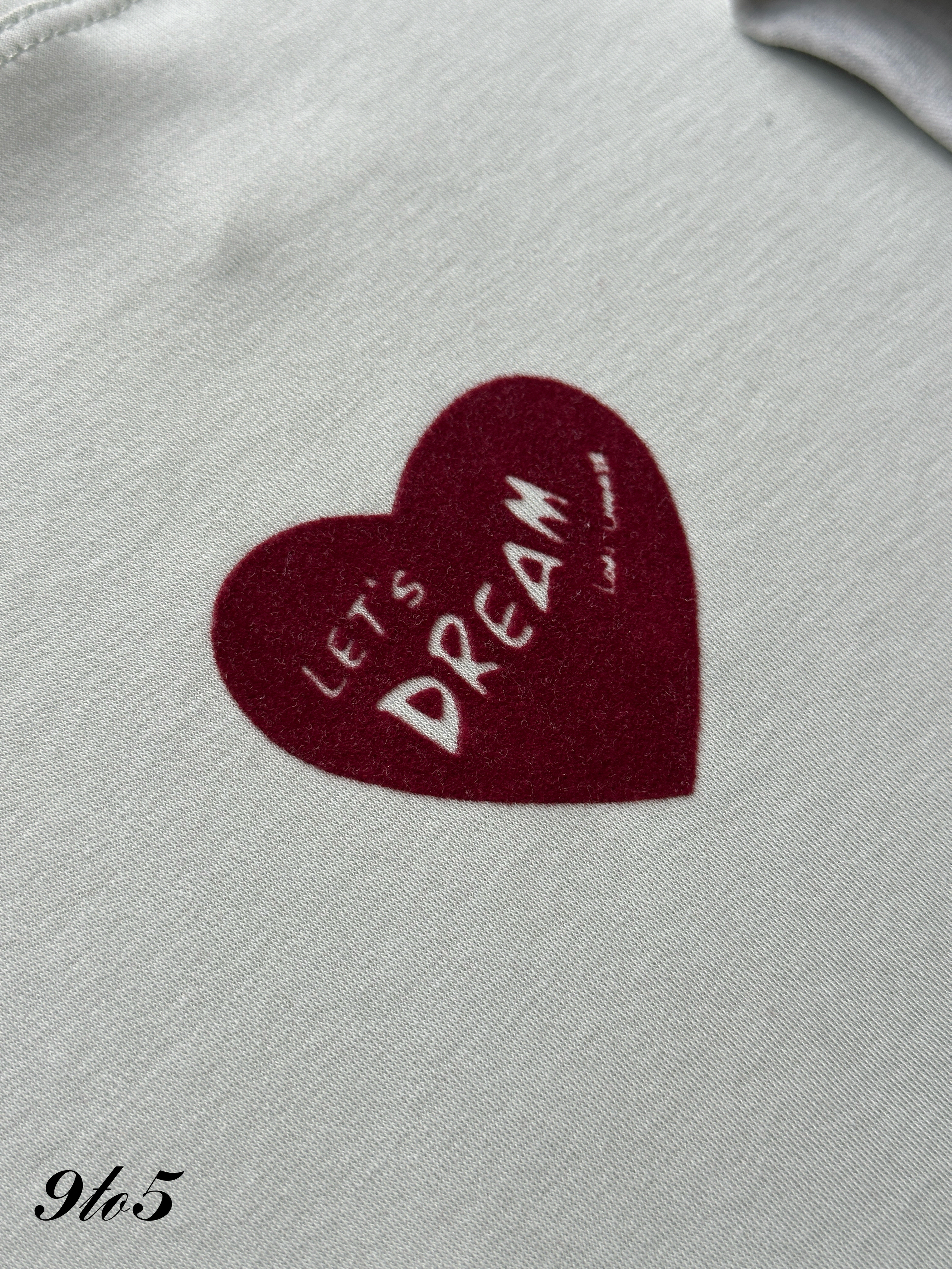 T4397 Cape Sleeve Love Logo Tee - 4 Colors 