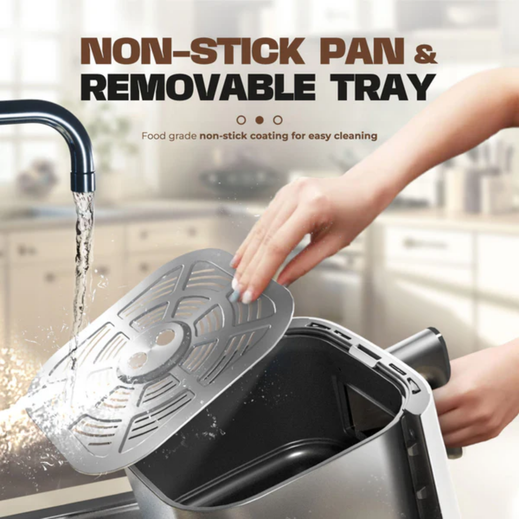 Russell Taylors 5.5L 3D Visionary Digital Air Fryer (Z5i)