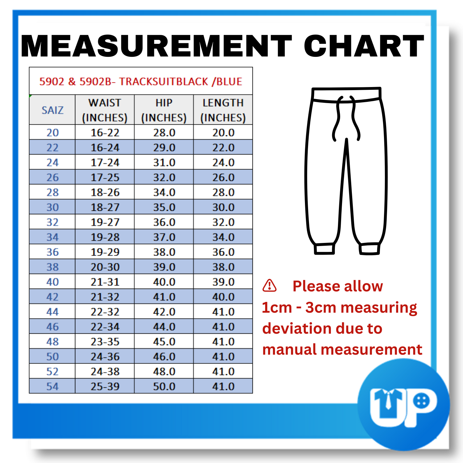 Tracksuit Seluar Sukan Sekolah Pra Kanak-Kanak Lelaki Perempuan Hitam Biru Elastic Kaki Cekak Getah
