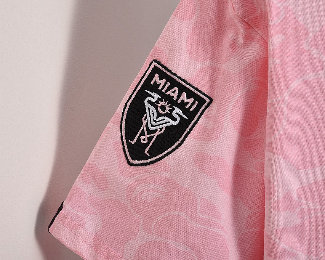 BAPE x Inter Miami CF Camo Tee