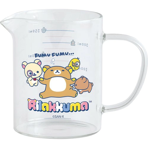 鬆弛熊日版 實驗室系列 燒杯型玻璃杯 (全1款)