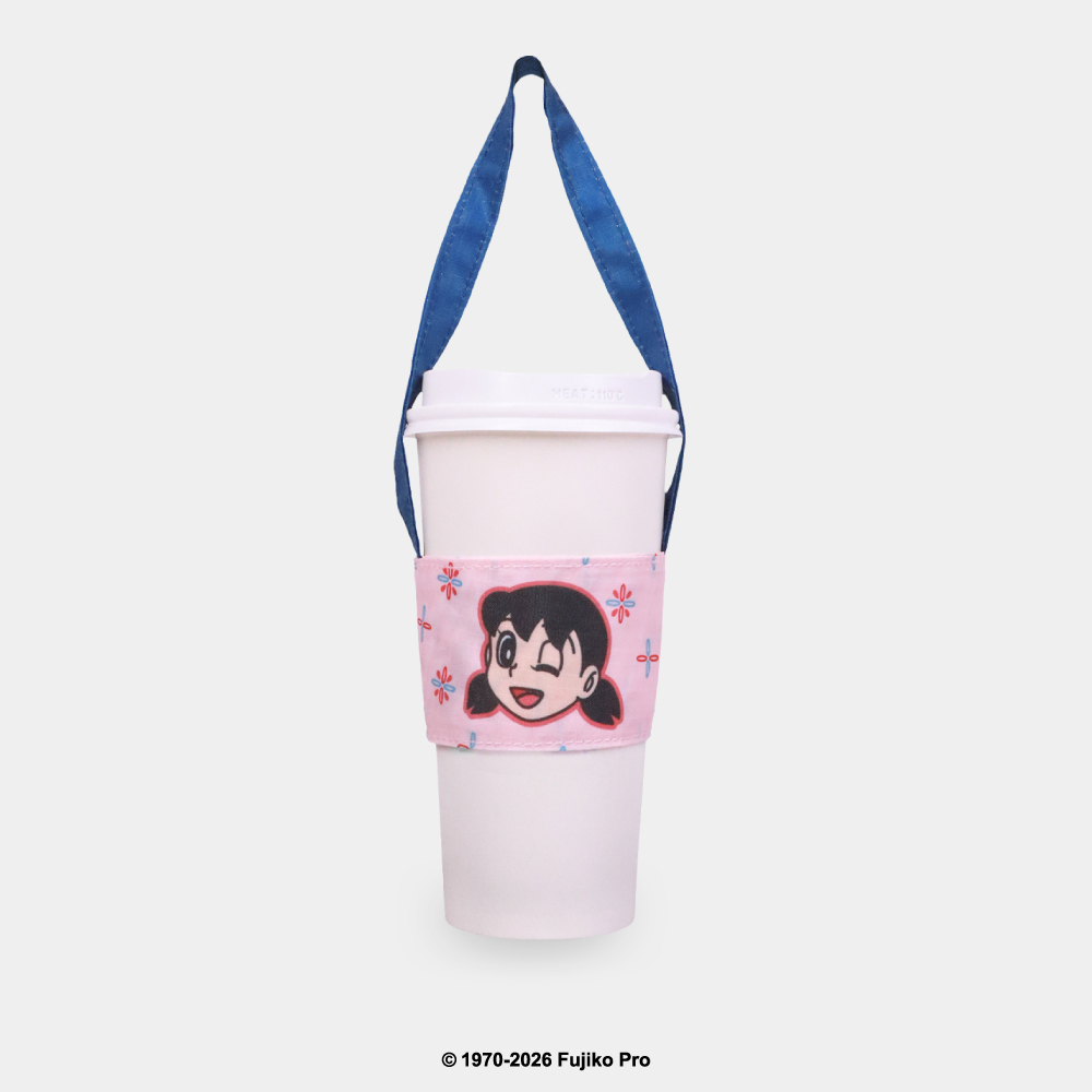 [訂購] 多啦A夢飲品杯套 杯袋 （全角色大集合) 旅行