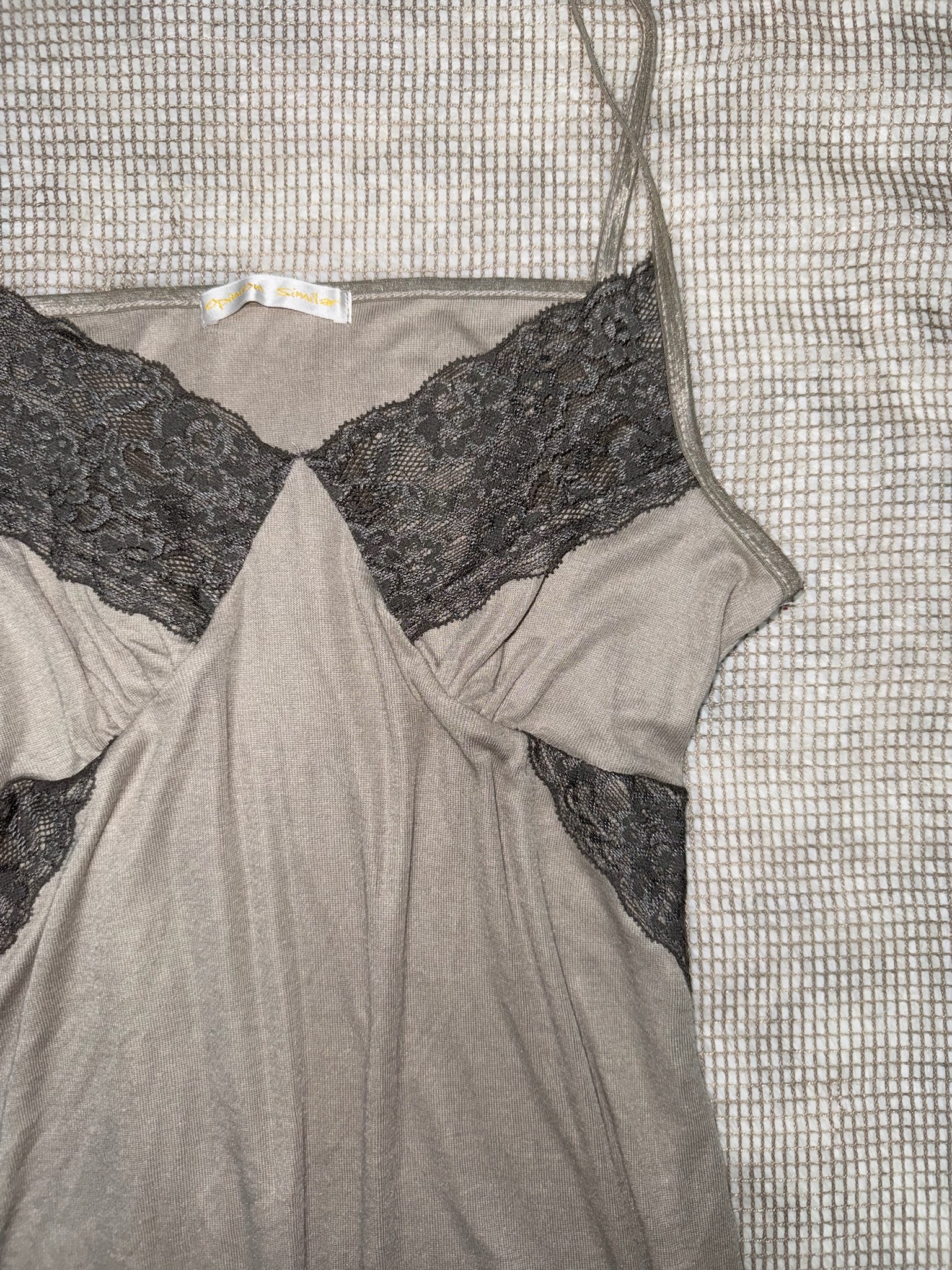 Vintage Muse Lace Patchwork Camisole
