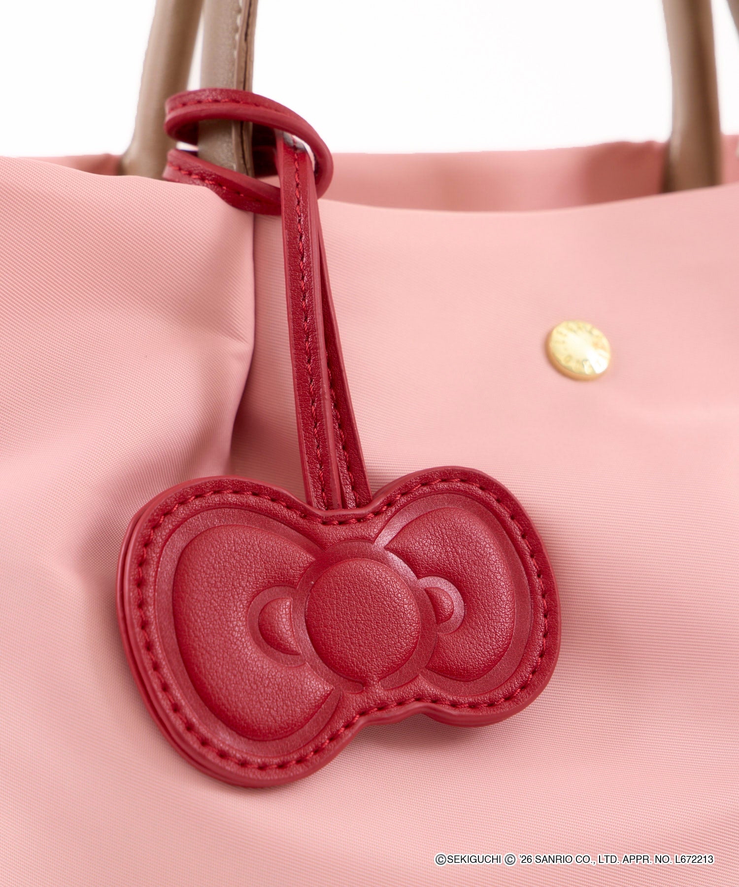 🎀【預訂】Monchhichi × Hello Kitty Charm bag B