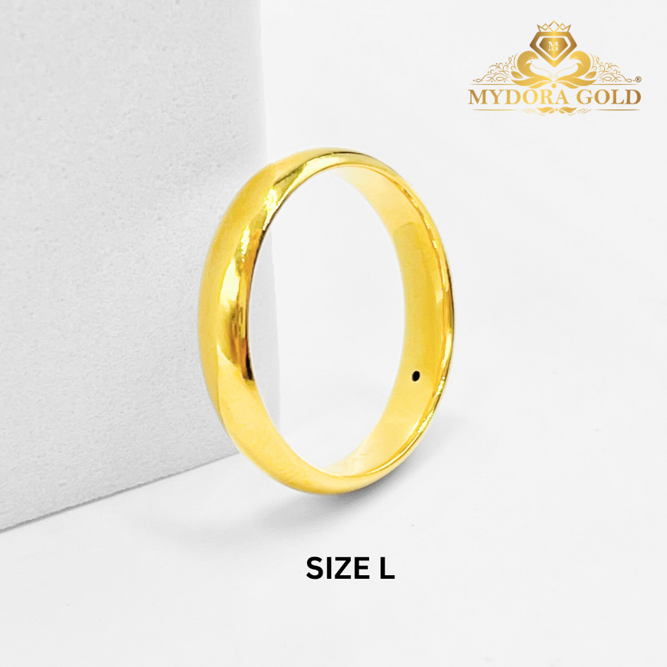 MYDORA Cincin Belah Rotan High Polish (5G) l EMAS 916/22K