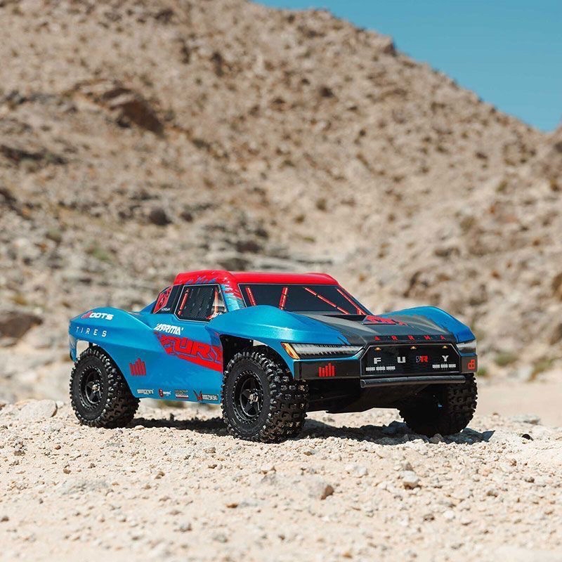 ARRMA FURY狂怒兩驅 1/10遙控電動無刷越野車短卡