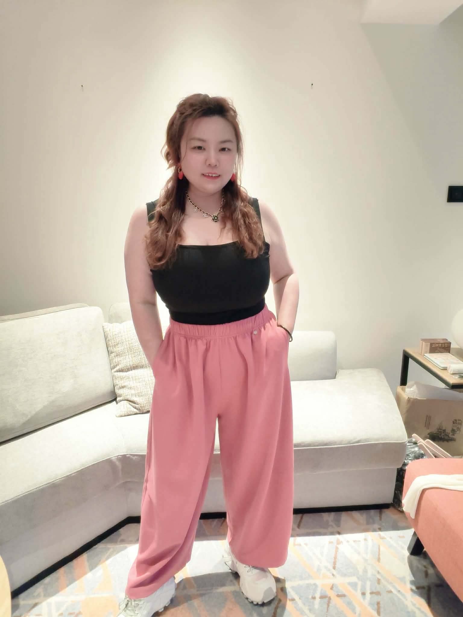 YPB09 1935 高弹空气棉凉感灯笼型阔裤