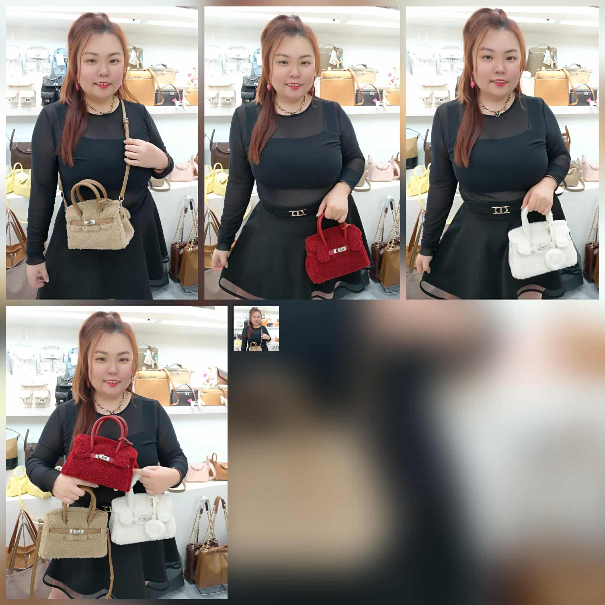 DDC11 IT 羊羔毛铂金包