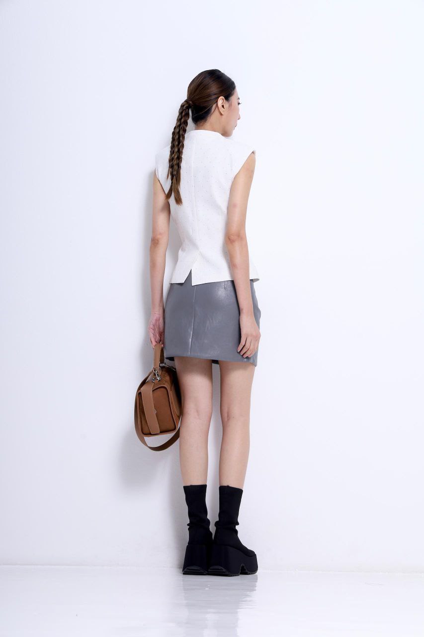 V领马甲上衣 2646