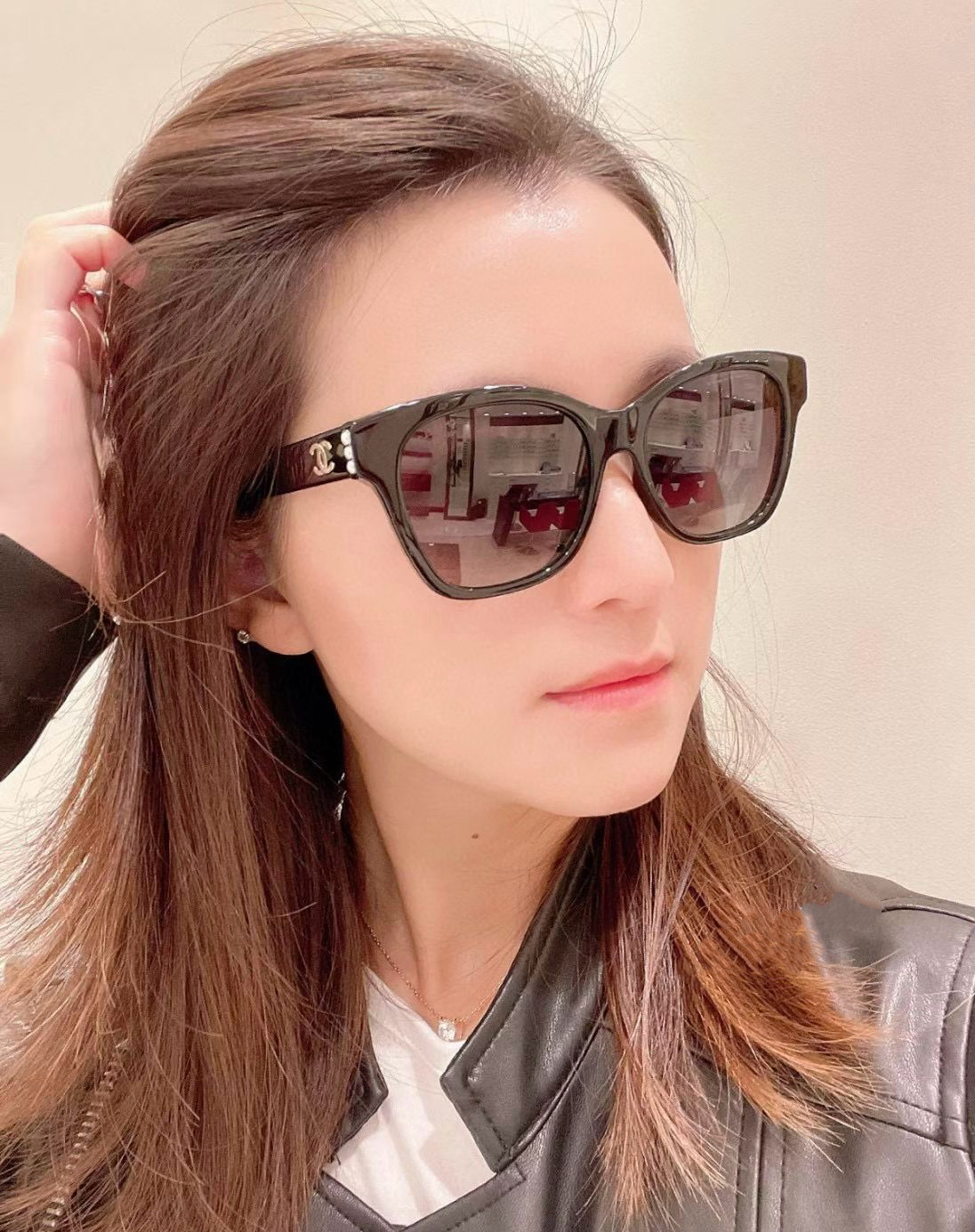 Chanel CH5482 珍珠logo 太陽眼鏡🕶️