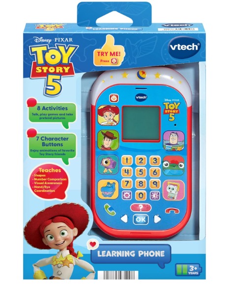 美國直送🇺🇸 VTech 迪士尼反斗奇兵5 學習電話