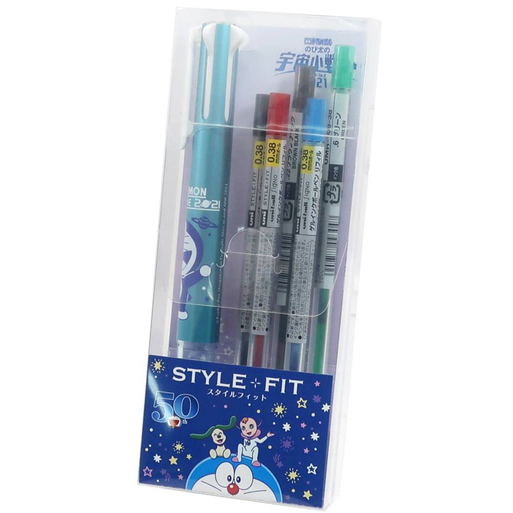 [現貨] [日本制] 多啦A夢 0.38mm 5色原子筆 {TF472269}