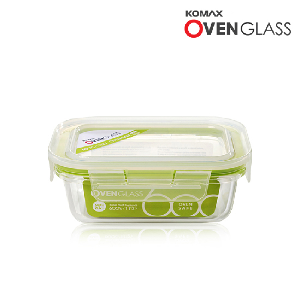 長方玻璃盒640毫升(可入焗爐)58616(Y)