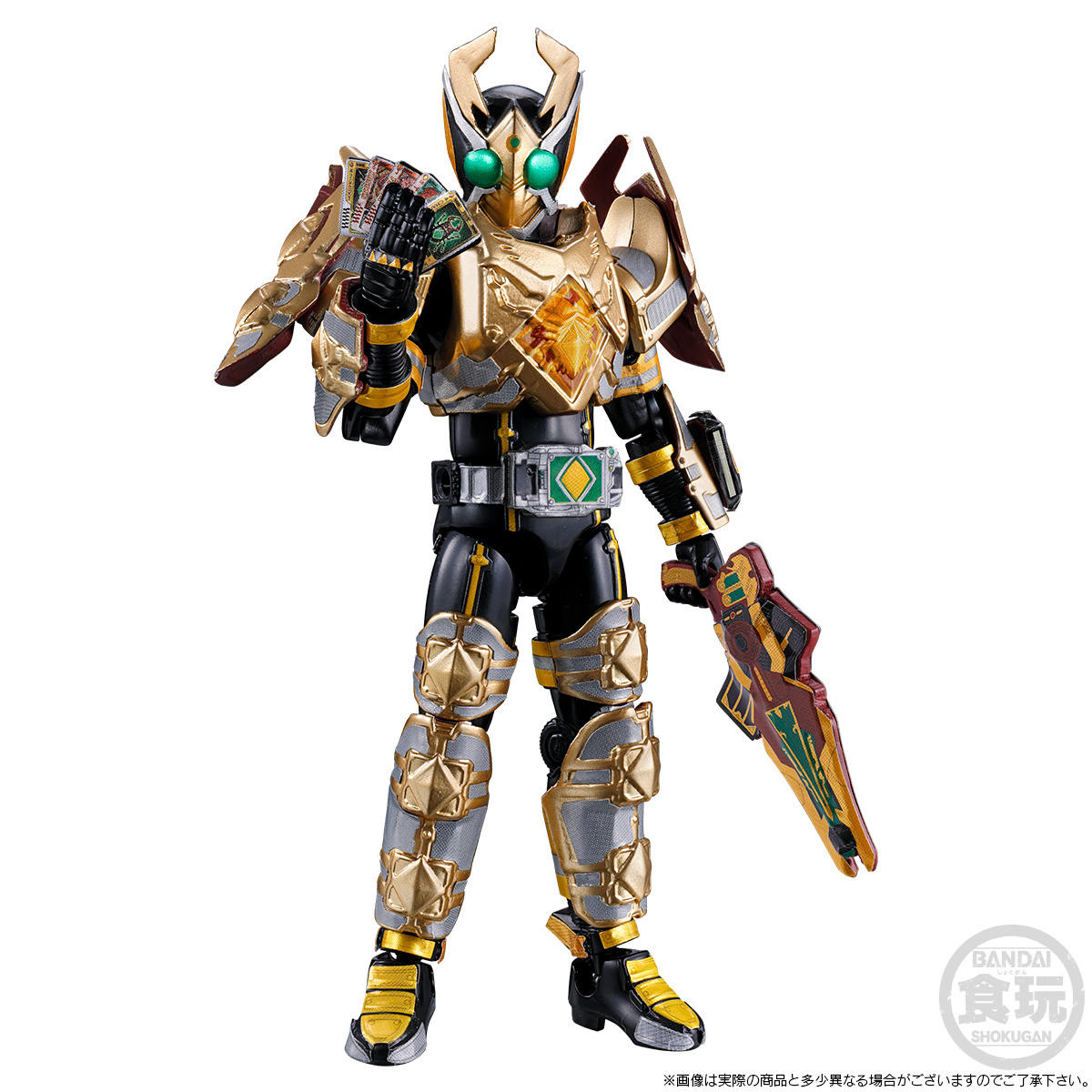 (預訂訂金 $100) (總價 $378) (魂限) Bandai SO-DO Chronicle Kamen Rider Garren & Kamen Rider Leangle King Form Set 層動 Chronicle 幪面超人格連 & 幪面超人尼高 食玩 套裝 (行版)