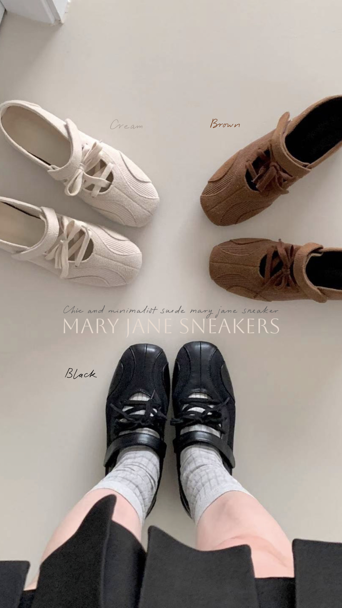 🍂 MARY JEANS SNEAKERS 