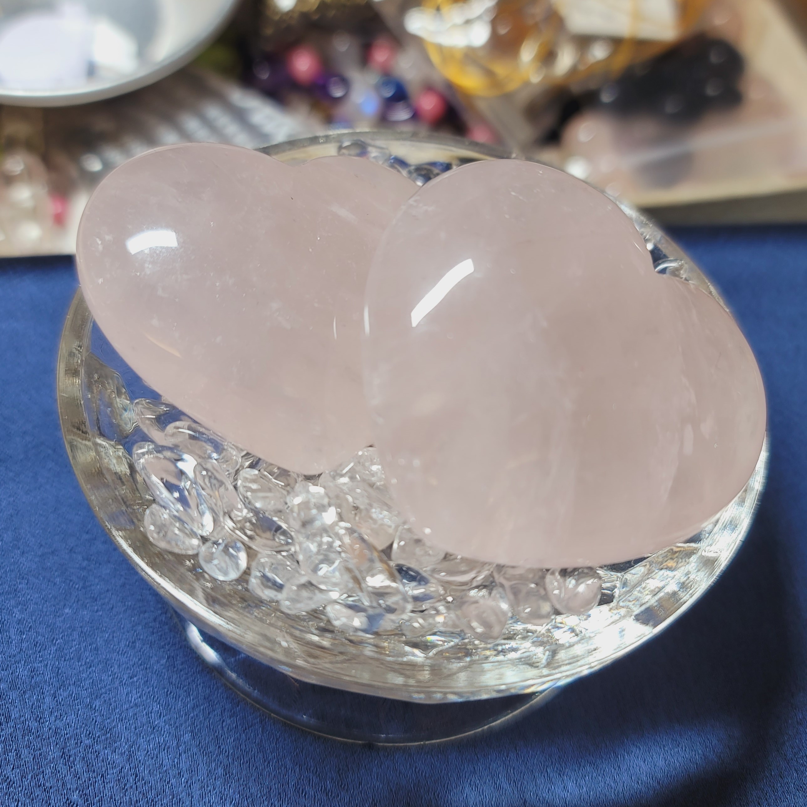 粉紅晶心七星陣