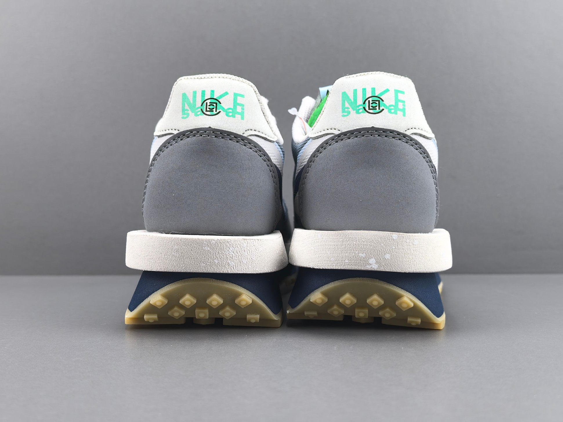 Nike LDWaffle x Sacai x CLOT "Kiss of Death 2" Cool Grey