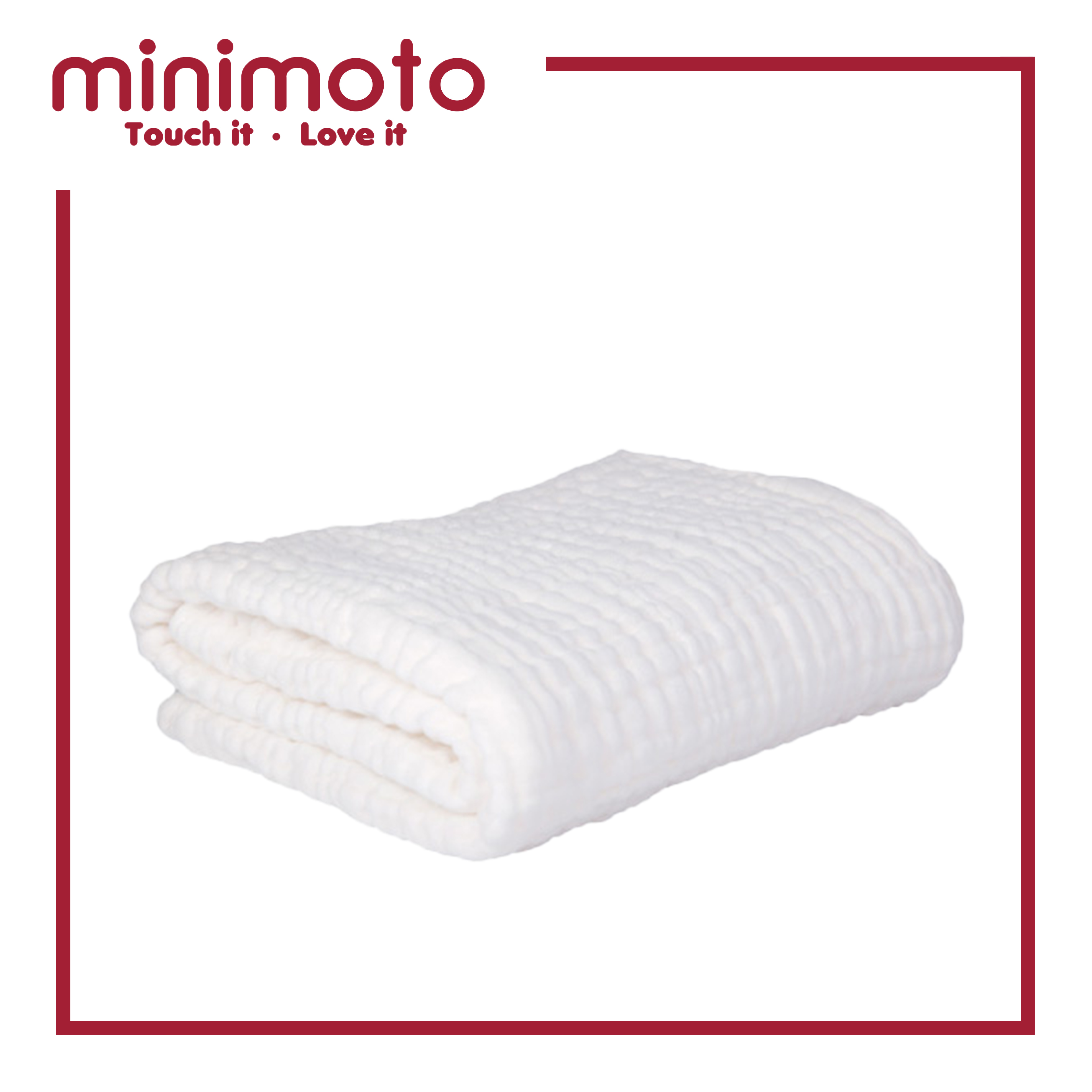 六層多功能泡泡紗布巾 (3色可選)  Bubble Functional Muslin - 6 layers (3 Color)	