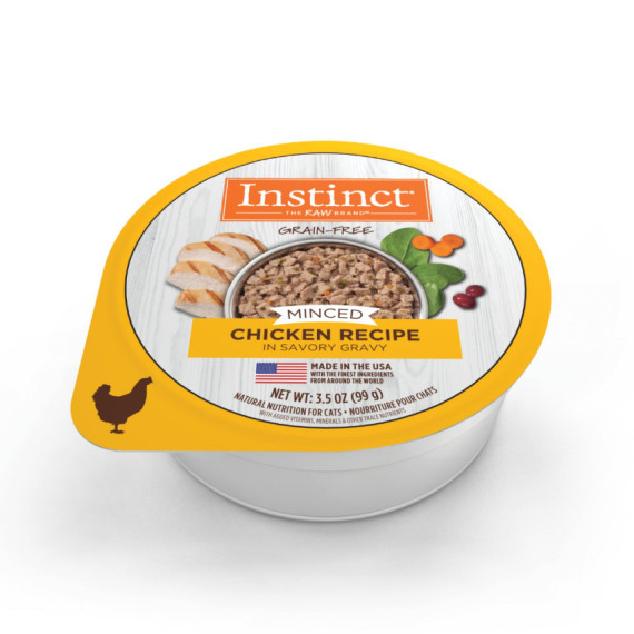 Instinct 本能 無穀物主糧 貓用 免治杯杯 雞肉味