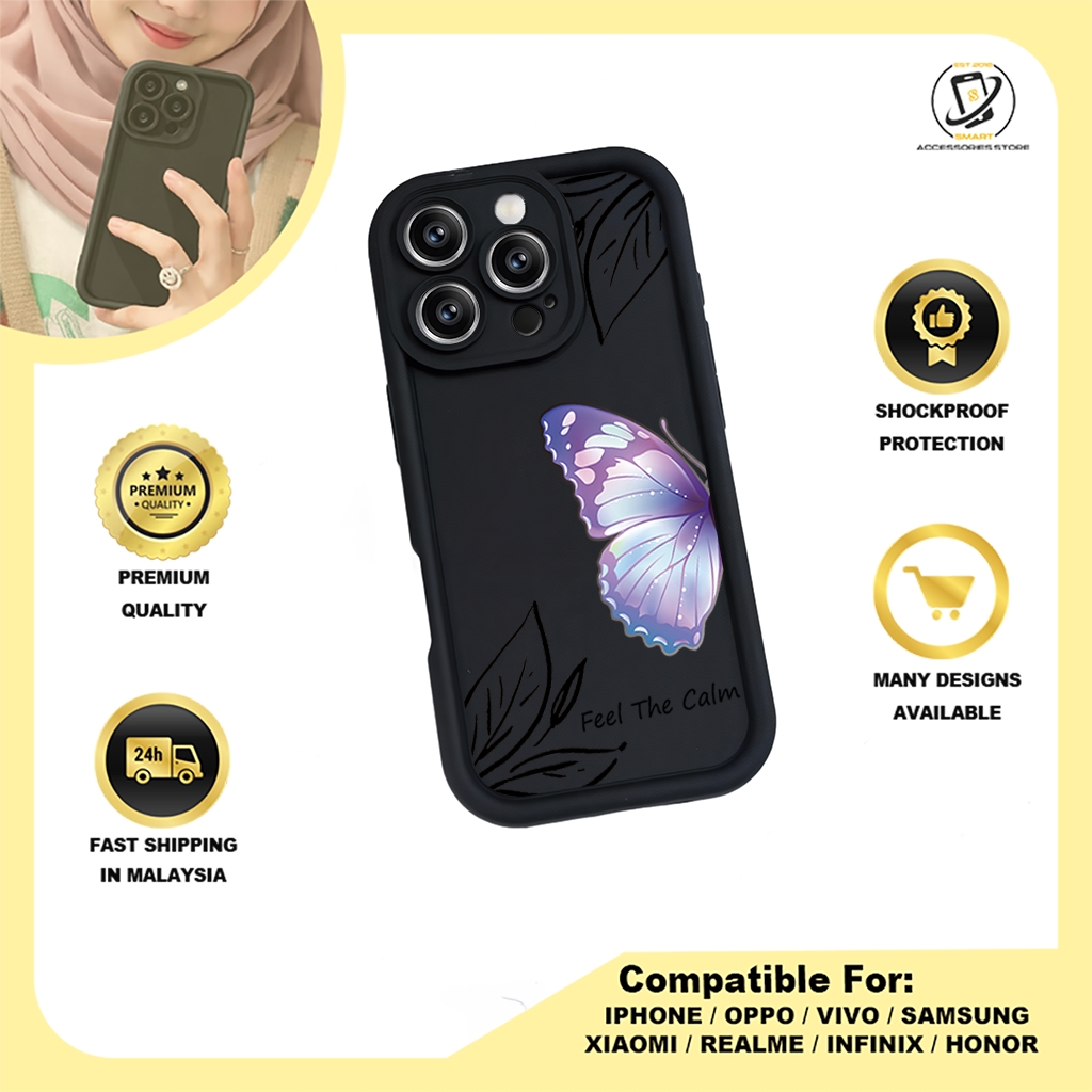 TPU DESIGN CASE PHONE FOR HONOR - DESIGN BUTTERFLY H