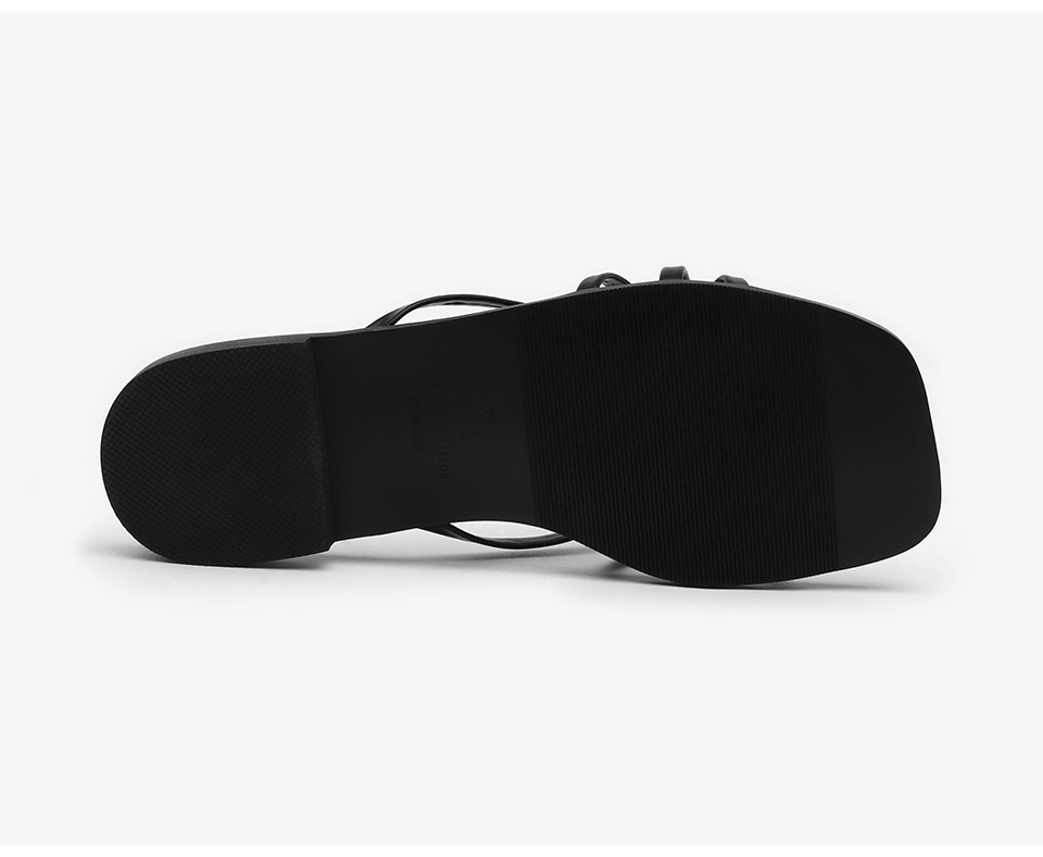 [代購] Sappun Raperin Ribbon Slippers (1cm)