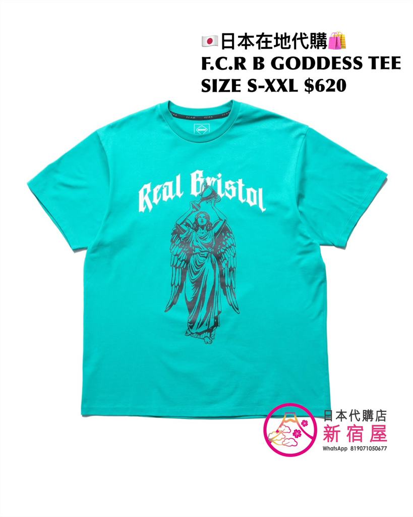 F.C.REAL BRISTOL GODDESS TEE/ SPIRIT TEE/ SHADOW EMBLEM TEE/ 56STARS TEE 