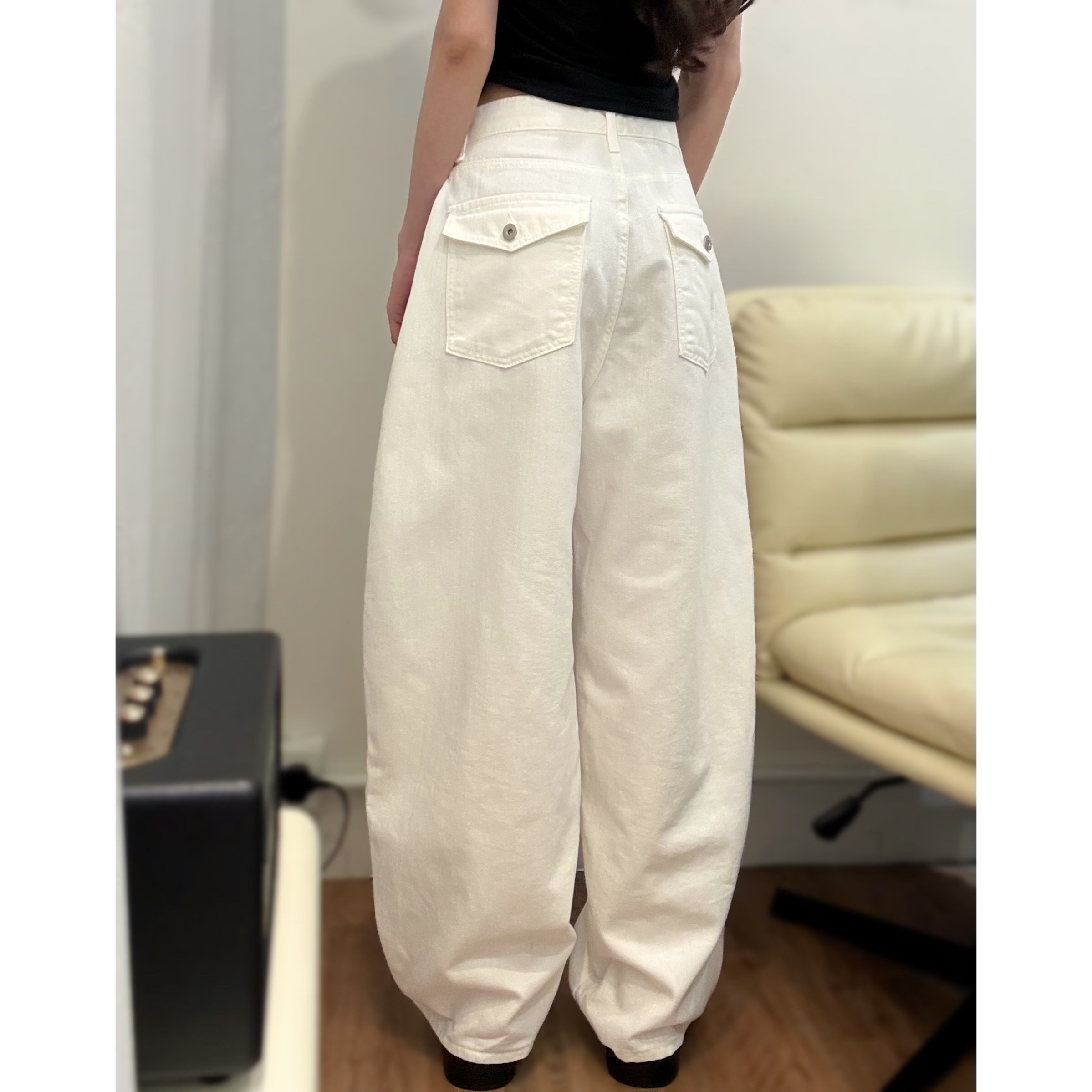 新品價4月10截單🤍《POCKET BARREL JEANS》 2604H