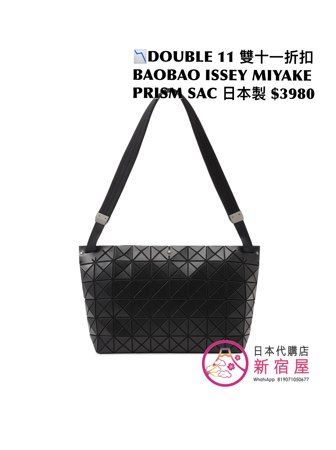 DOUBLE 11 雙十一折扣 BAOBAO ISSEY MIYAKE PRISM SAC