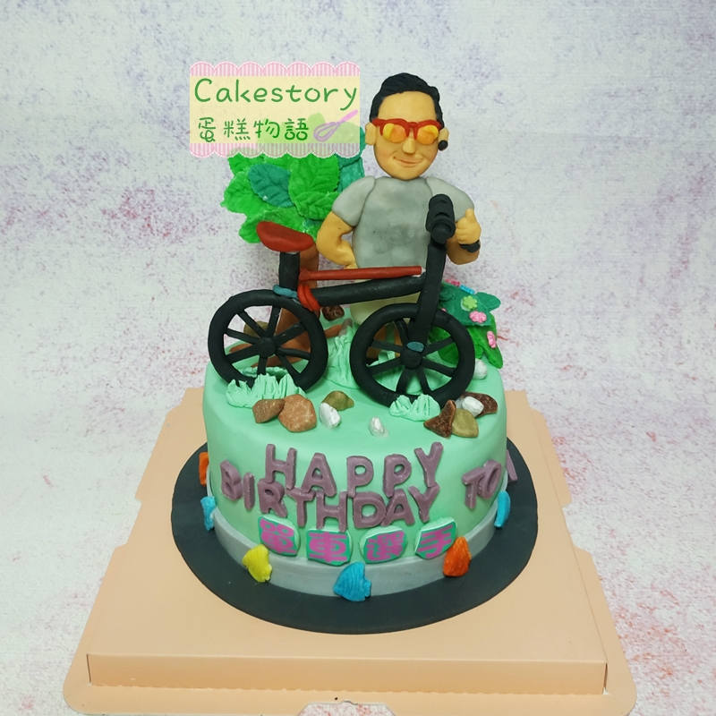 V115. 單車蛋糕