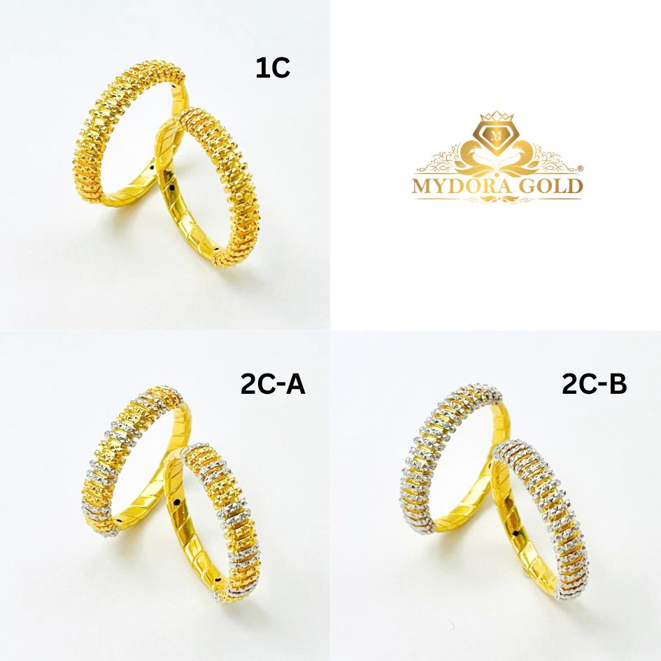 MYDORA EMAS 916 Cincin Mini Sparkle Liner Cut (5G) l EMAS 916/22K