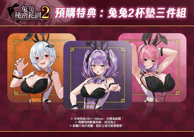 [現貨] [行版] NS 兔兔秘密花園 2 壓克力立牌同梱版B 中文版