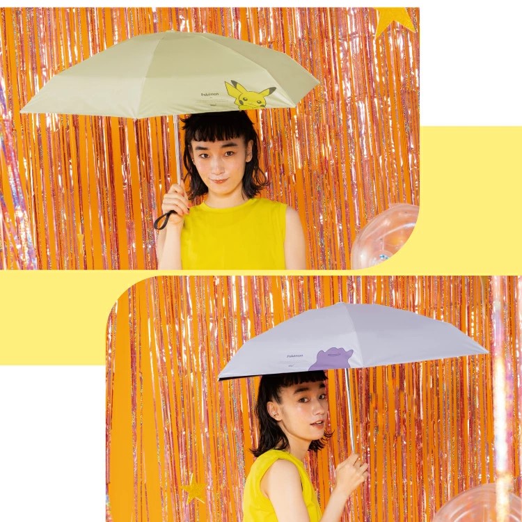 現貨🌸日本直送 | Pokémon寶可夢-迷你縮骨遮太陽傘/雨傘/100%完全遮光摺疊傘/晴雨兼用雨具