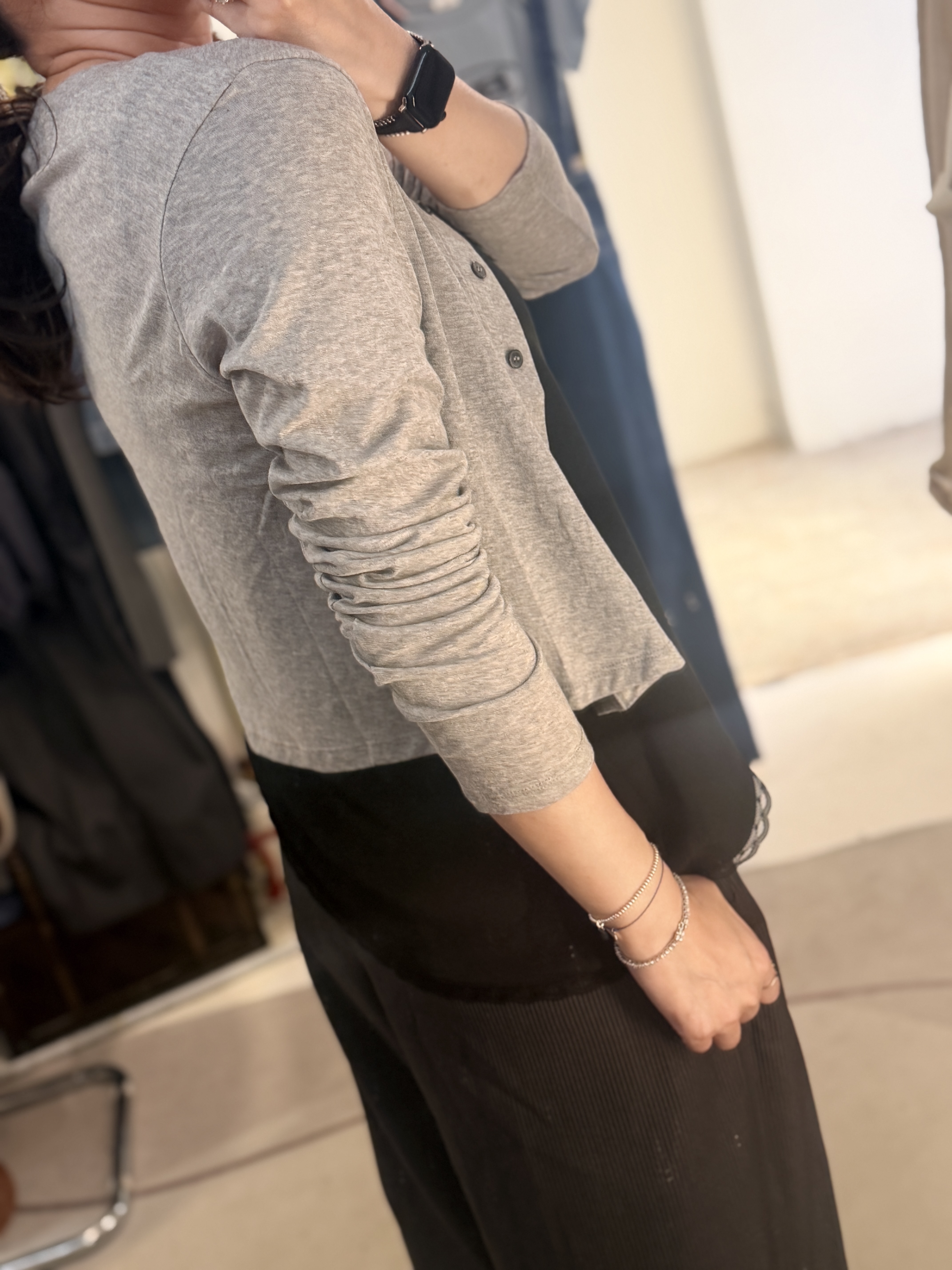 Summer cotton cardigan