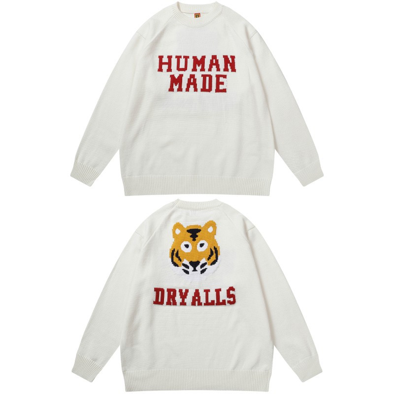 預訂 HUMAN MADE 動物圖案秋冬針織長袖上衣