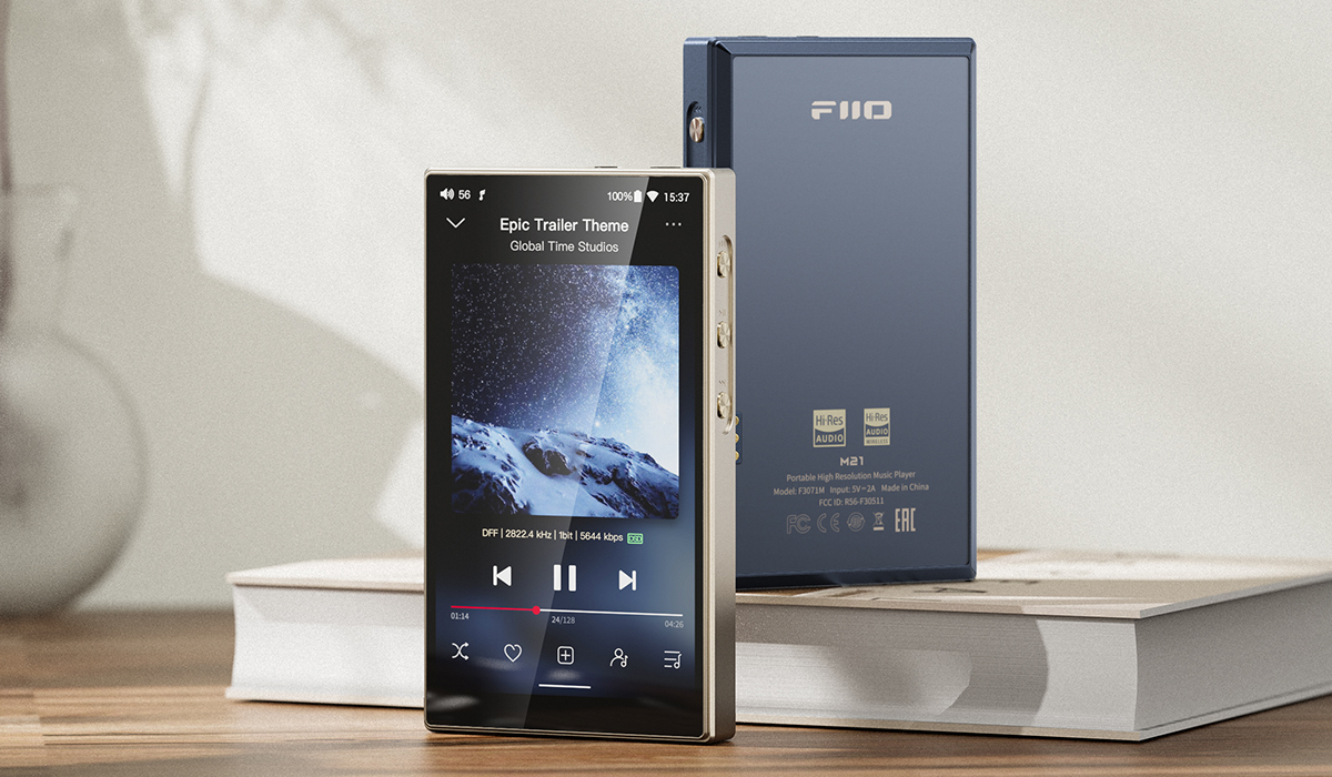 新增黑色 ~ 「芯」基準，新典範 ~ FiiO M21