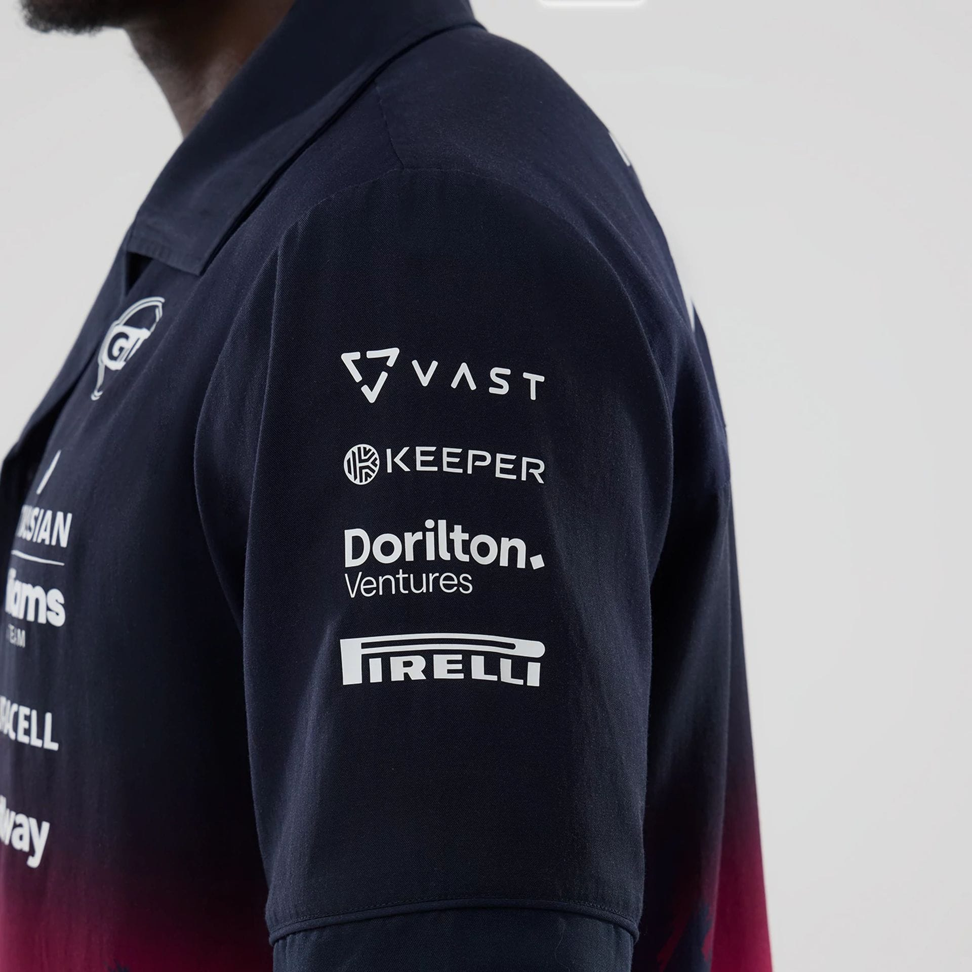 F1 Williams 威廉士車隊 2026 Miami GP 航海風襯衫 60941841