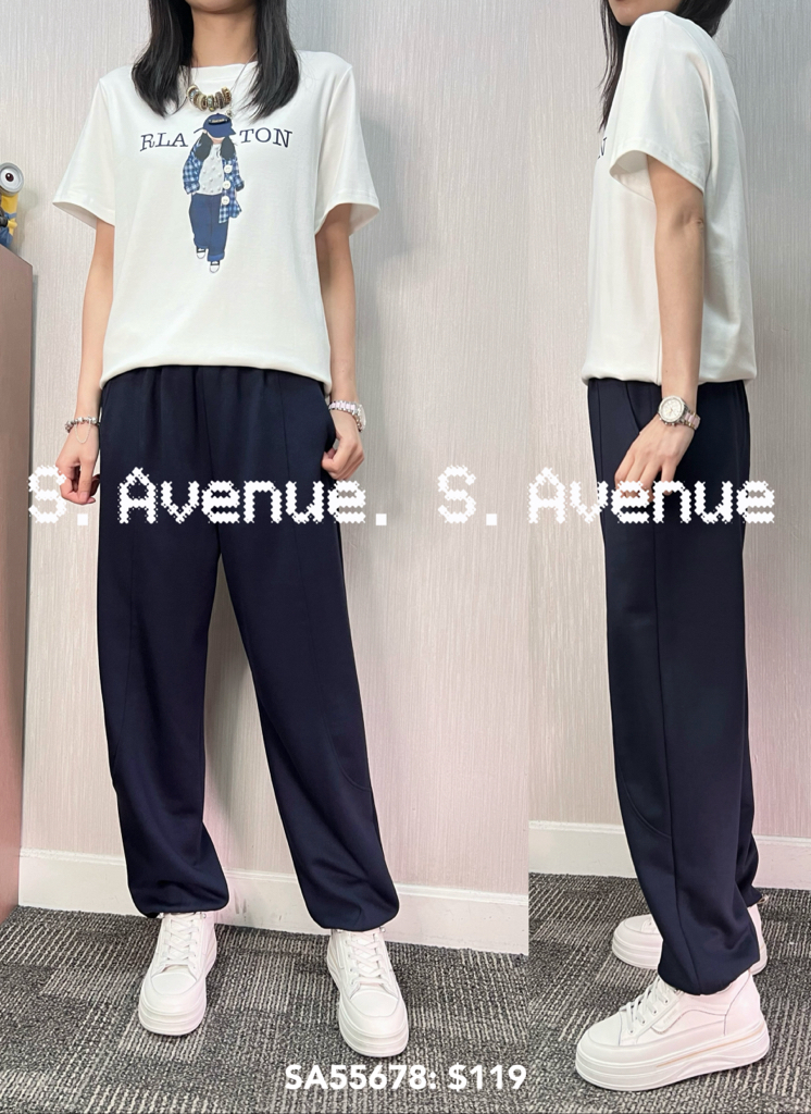 SA55678: 短袖戴帽女仔tee