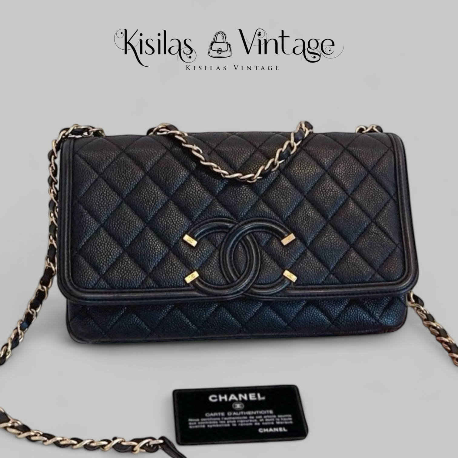 Chanel  Filigree Flag 