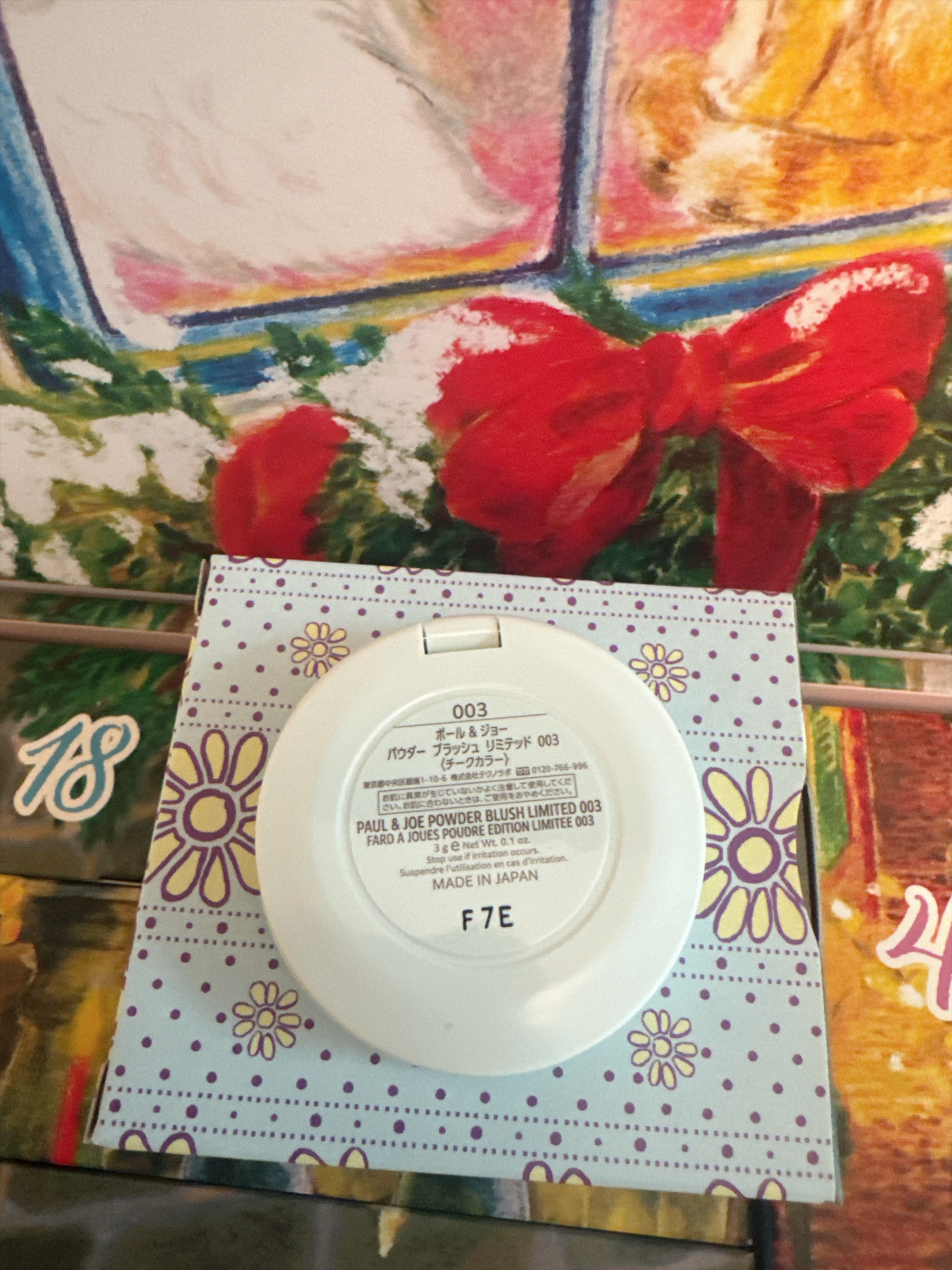 (現貨) PAUL & JOE 胭脂 Powder Blush Limited #003 3g (無紙盒特價)