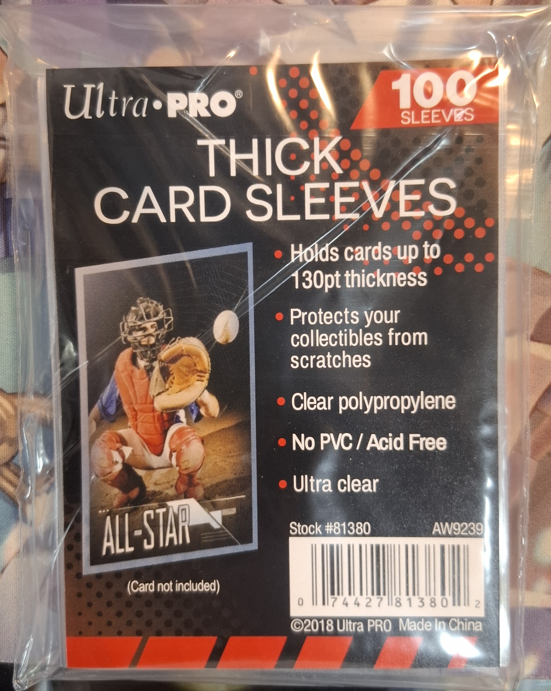 Ultra Pro THICK CARD SLEEVES 130pt